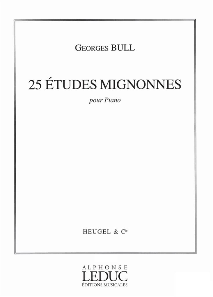 25 Etudes Mignonnes Op90